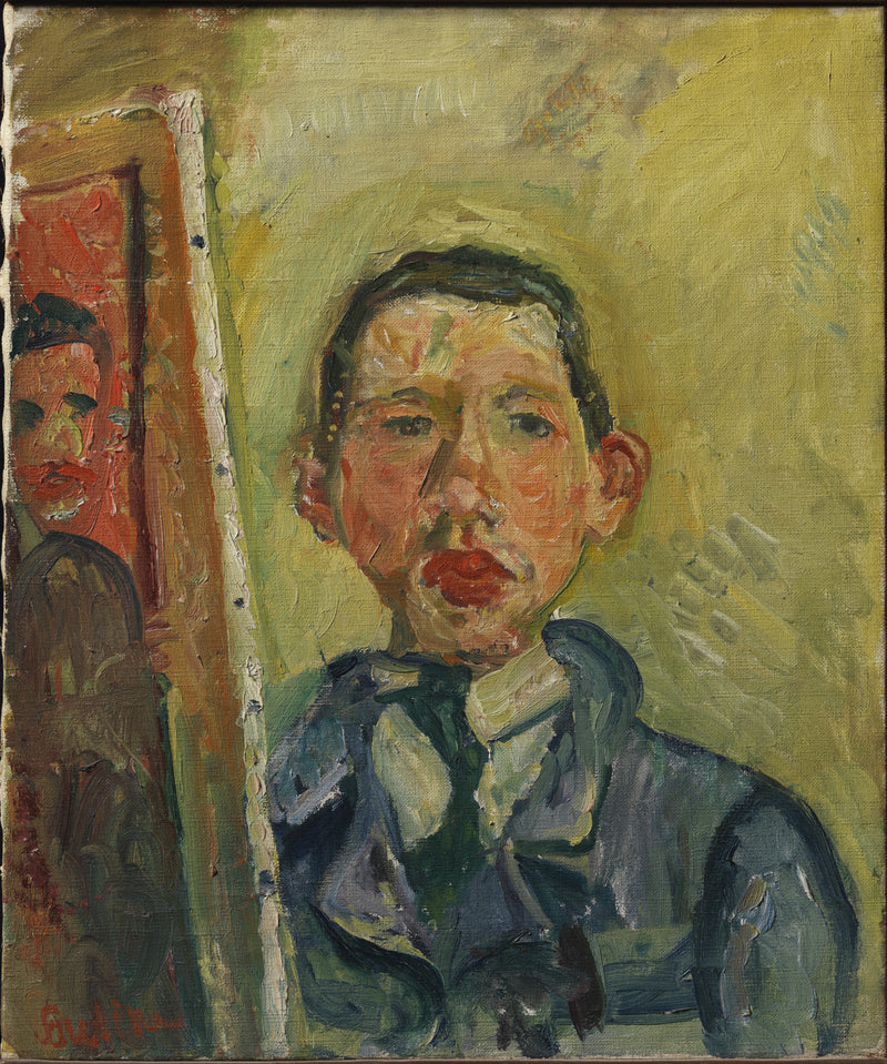 Self-Portrait by Chaïm Soutine - Chaim Soutine