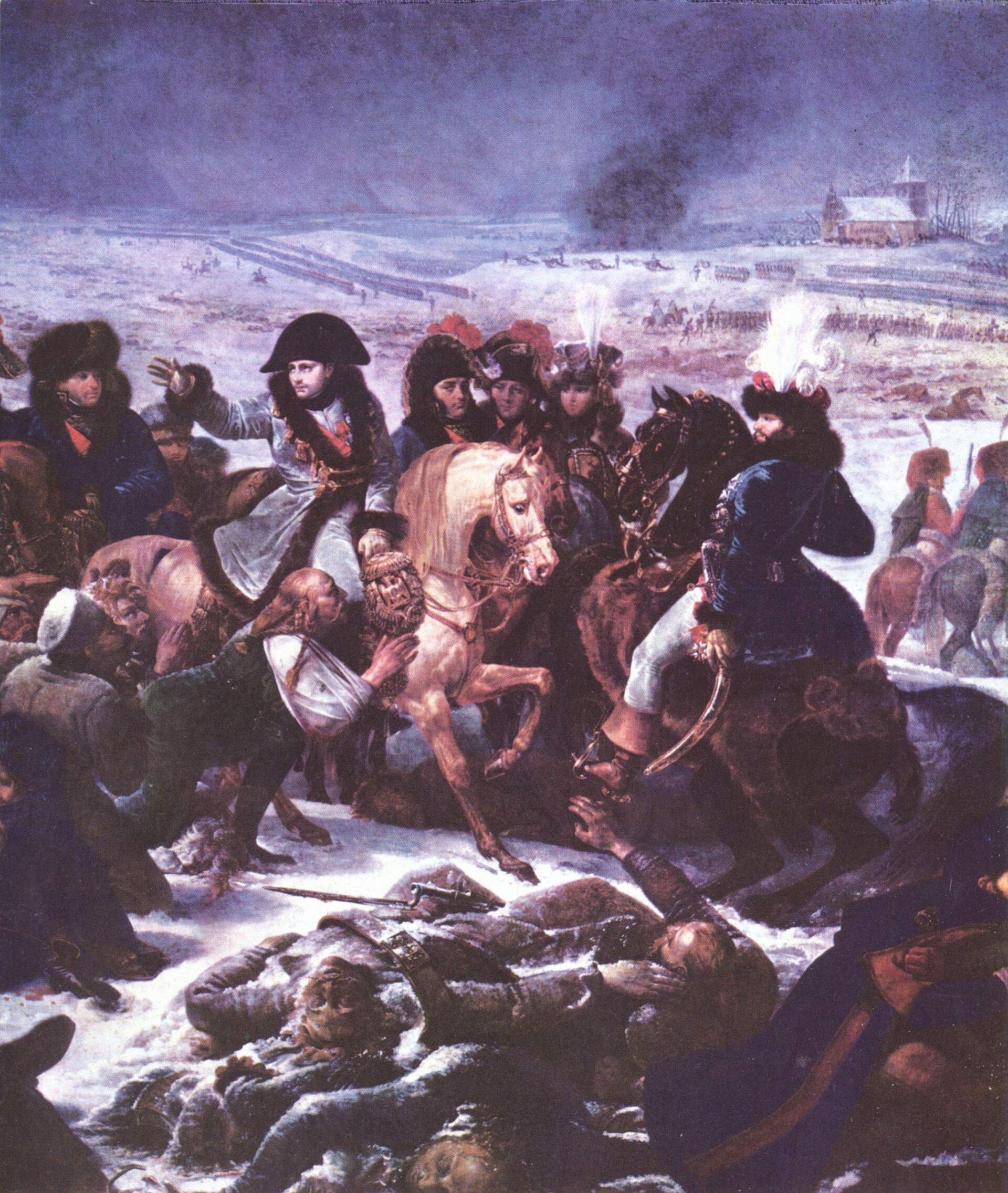 Napoléon sur le champ de bataille d’Eylau - Antoine-Jean Gros