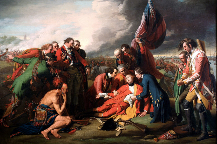 La Mort du général Wolfe - Benjamin West