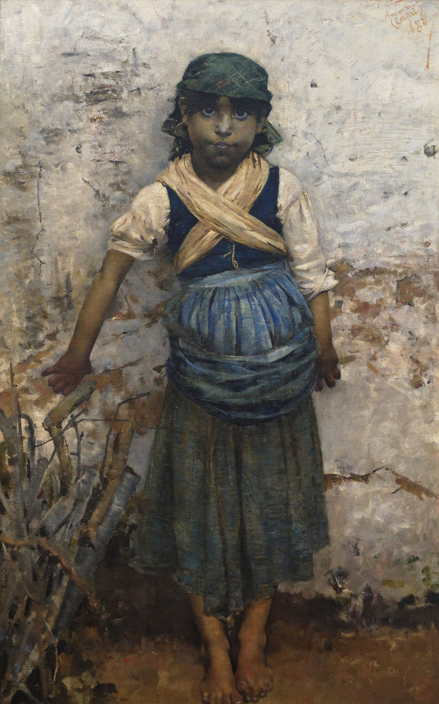 Fatiguée, Henrique Pousão, 1882