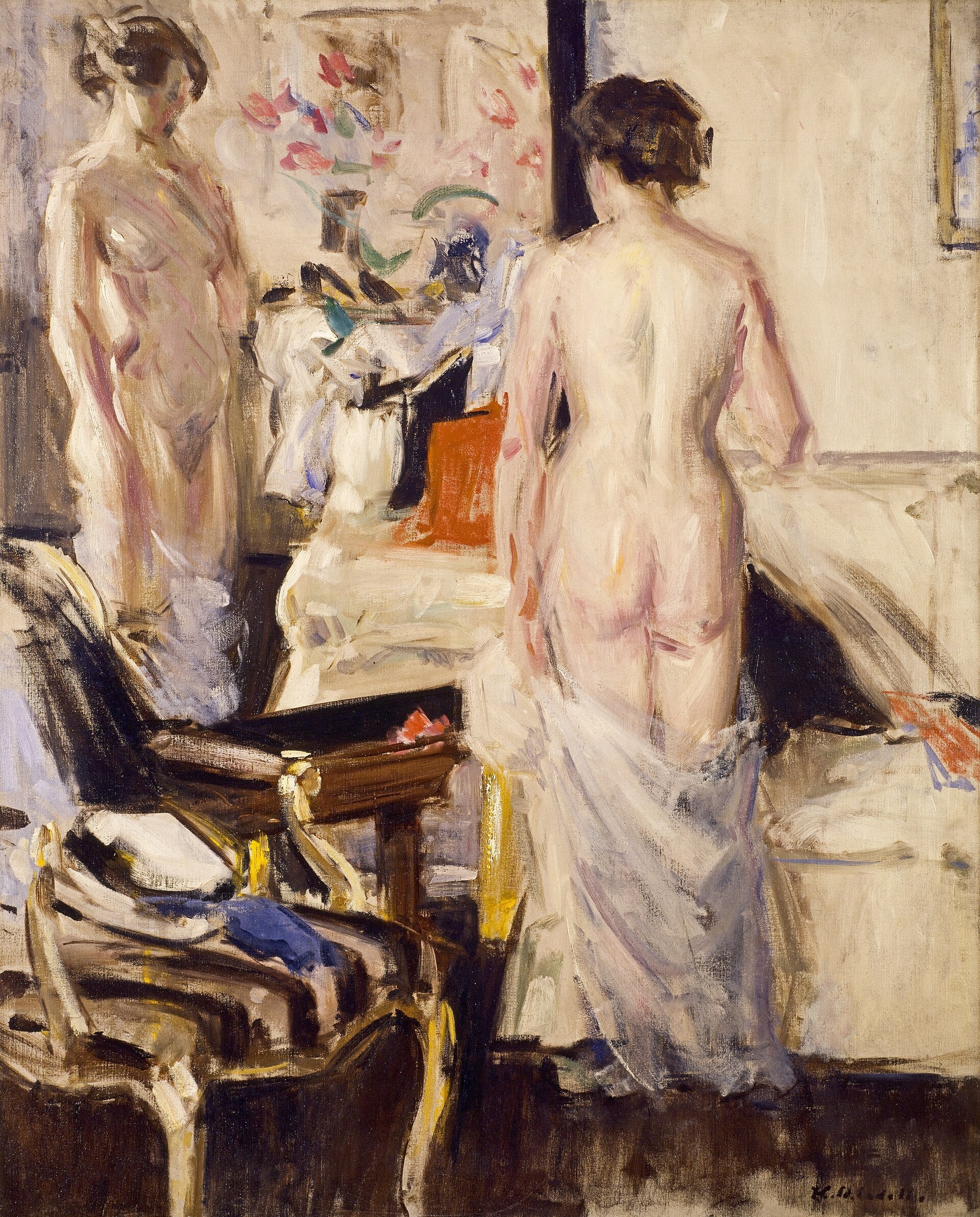 Le Modèle, Francis Cadell, 1912, peinture à l’huile