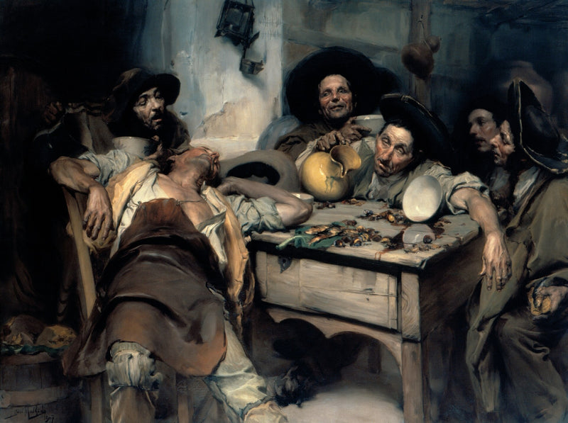 Les Ivrognes - José Malhoa