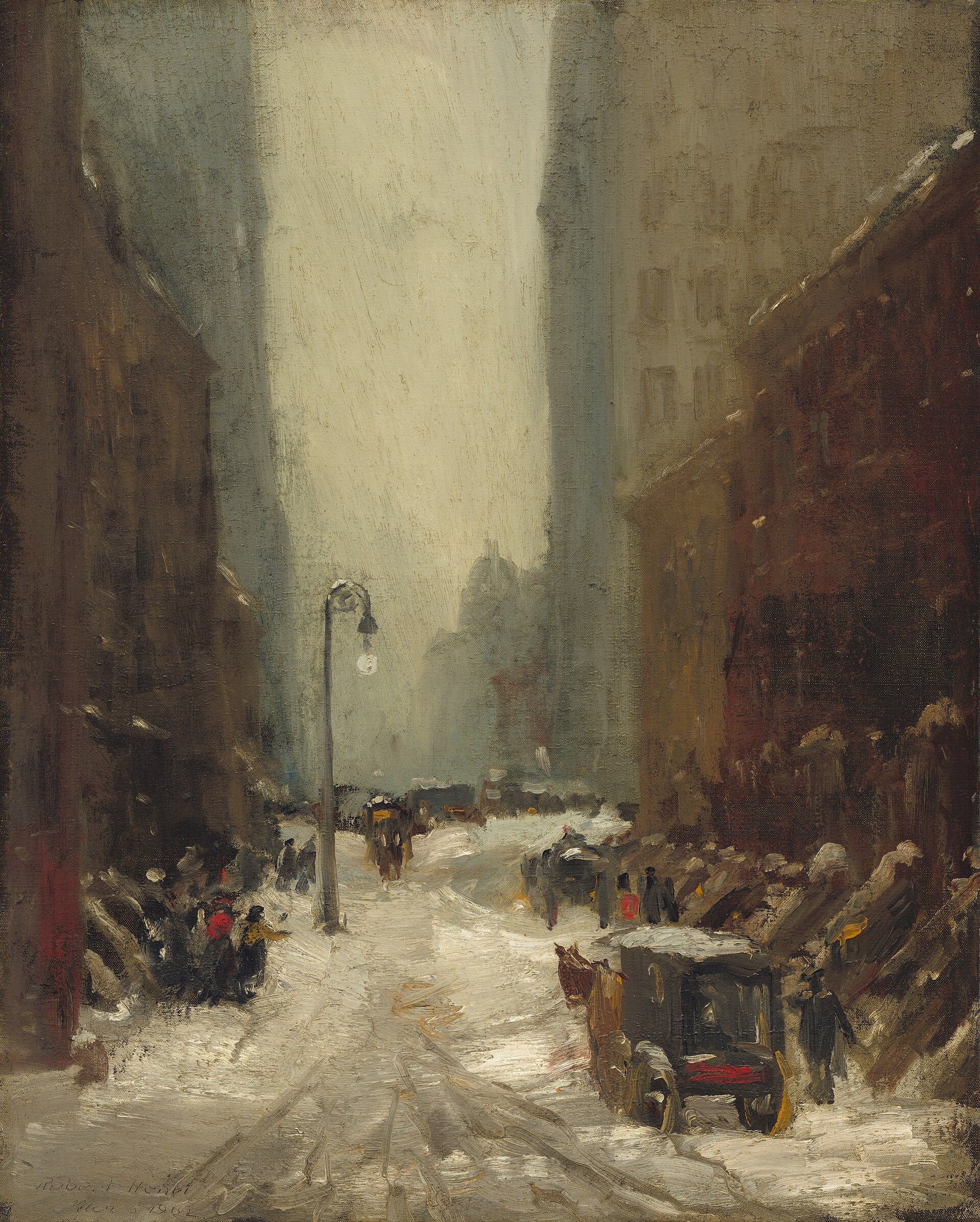 Snow in New York - Robert Henri