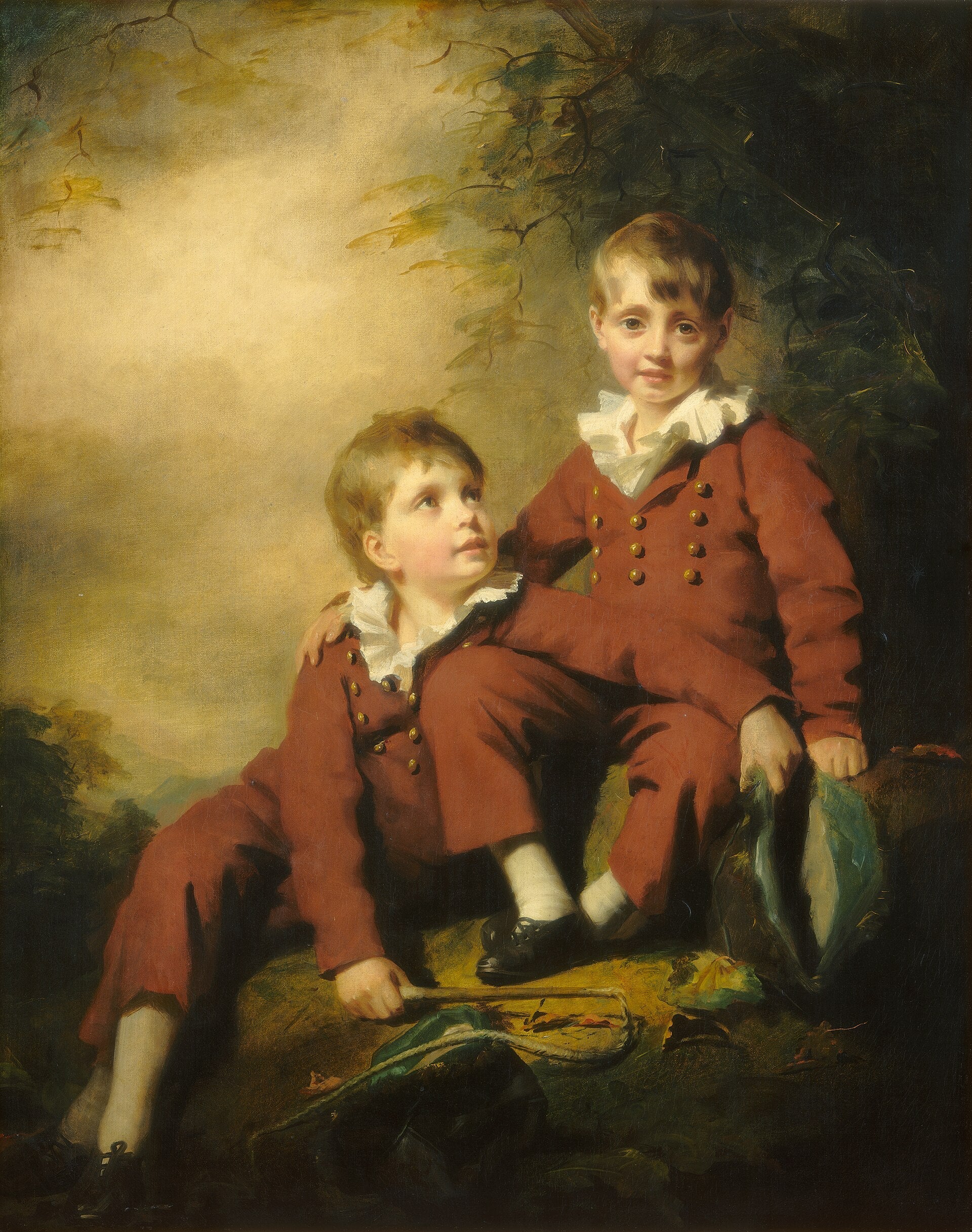 Les Enfants Binning, Henry Raeburn, date non précisée, peinture à l’huile