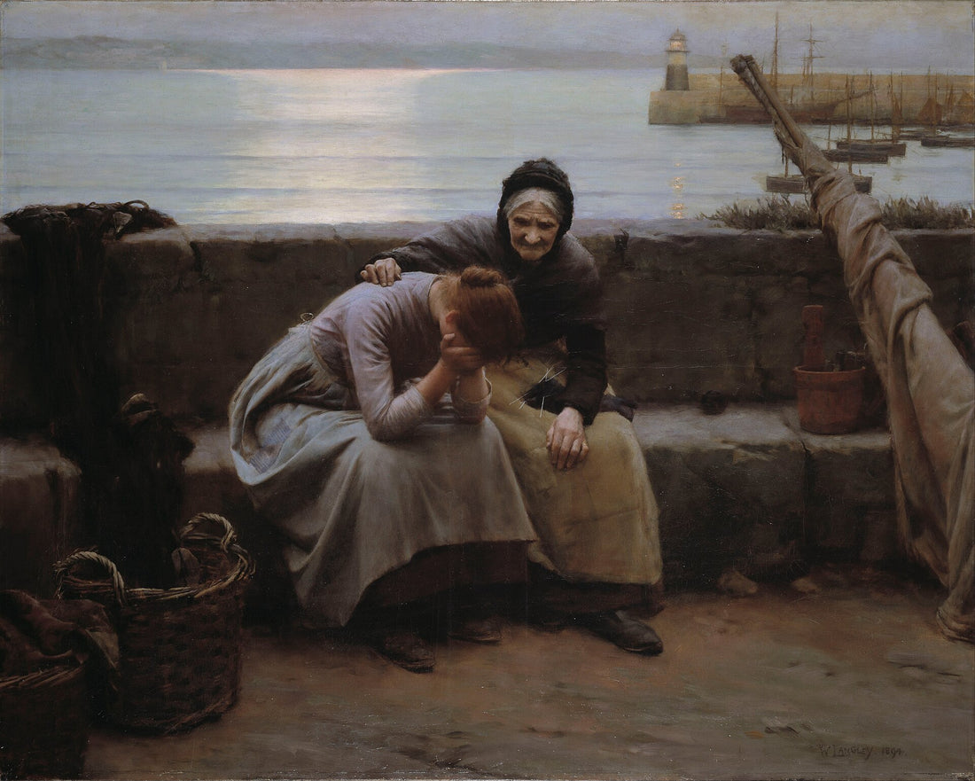 Jamais matin n’atteignit le soir sans qu’un cœur ne se brise - Walter Langley