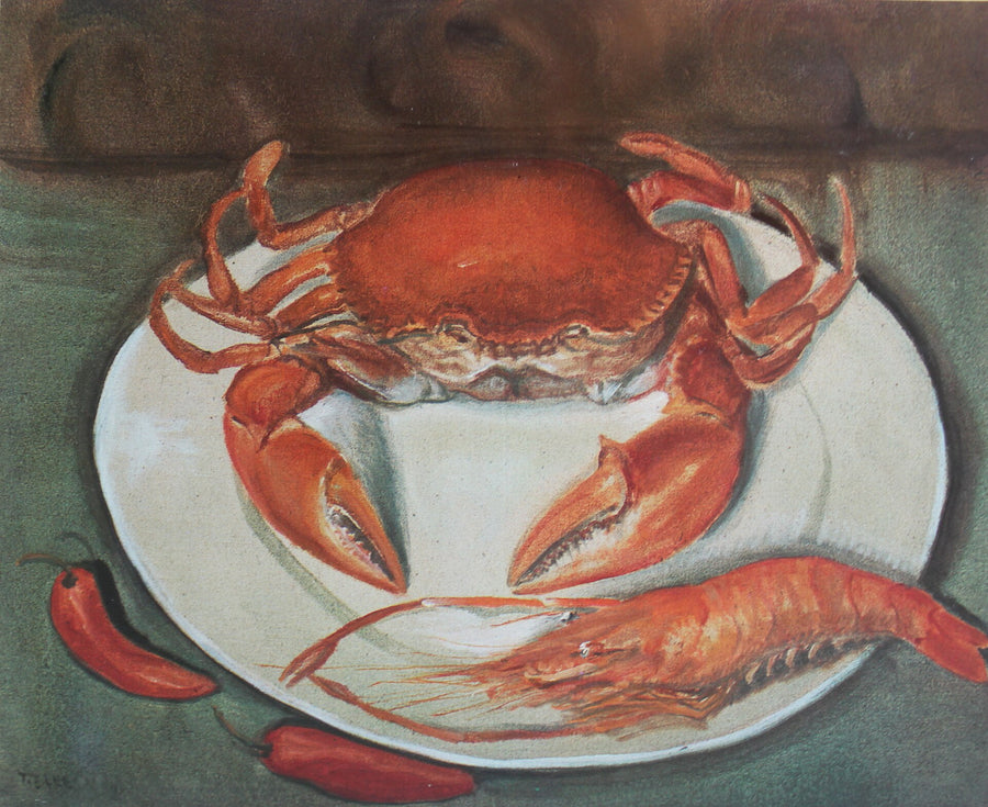 Crabe et crevettes - Li Tiefu