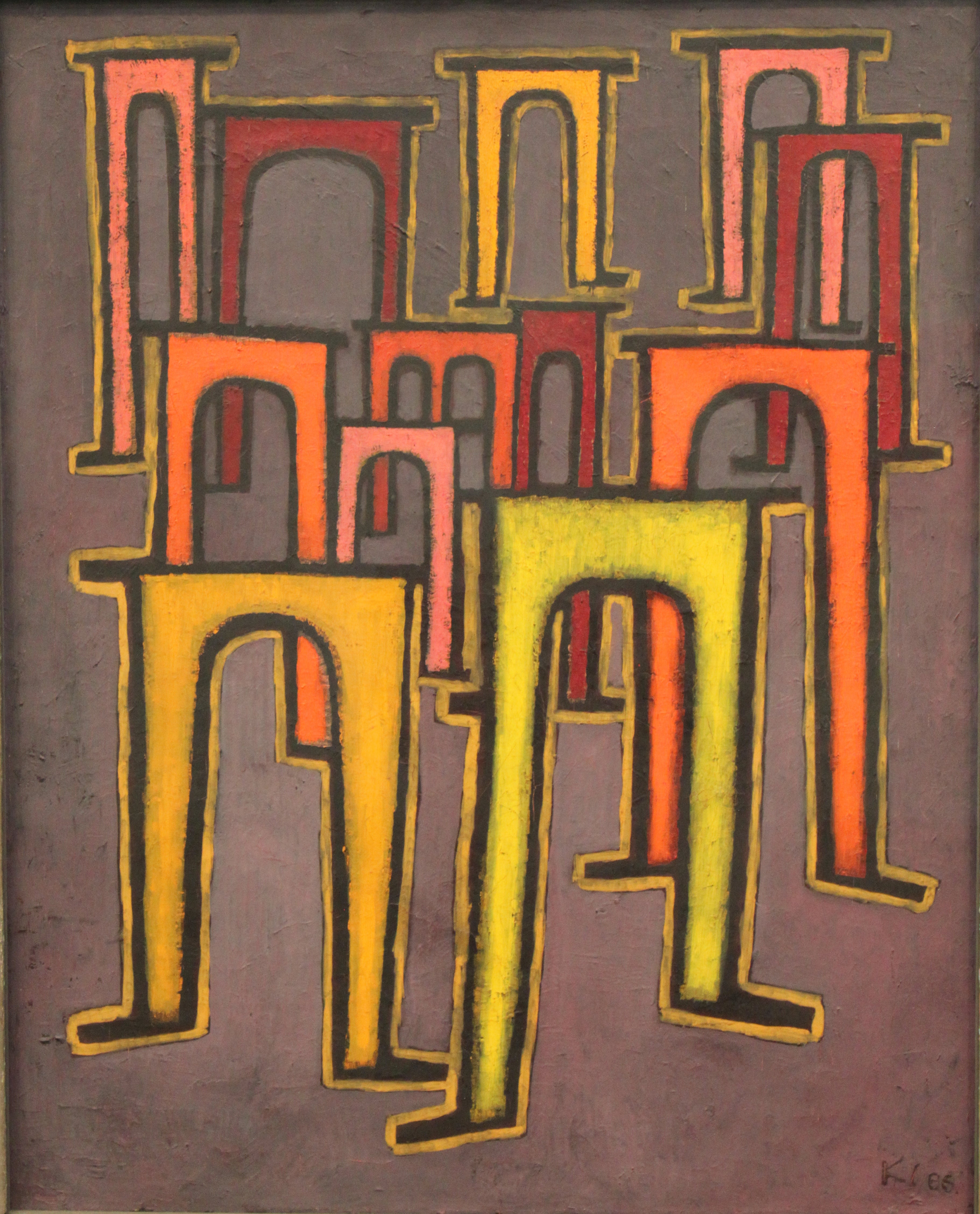 The Revolution of the Viaducts - Paul Klee