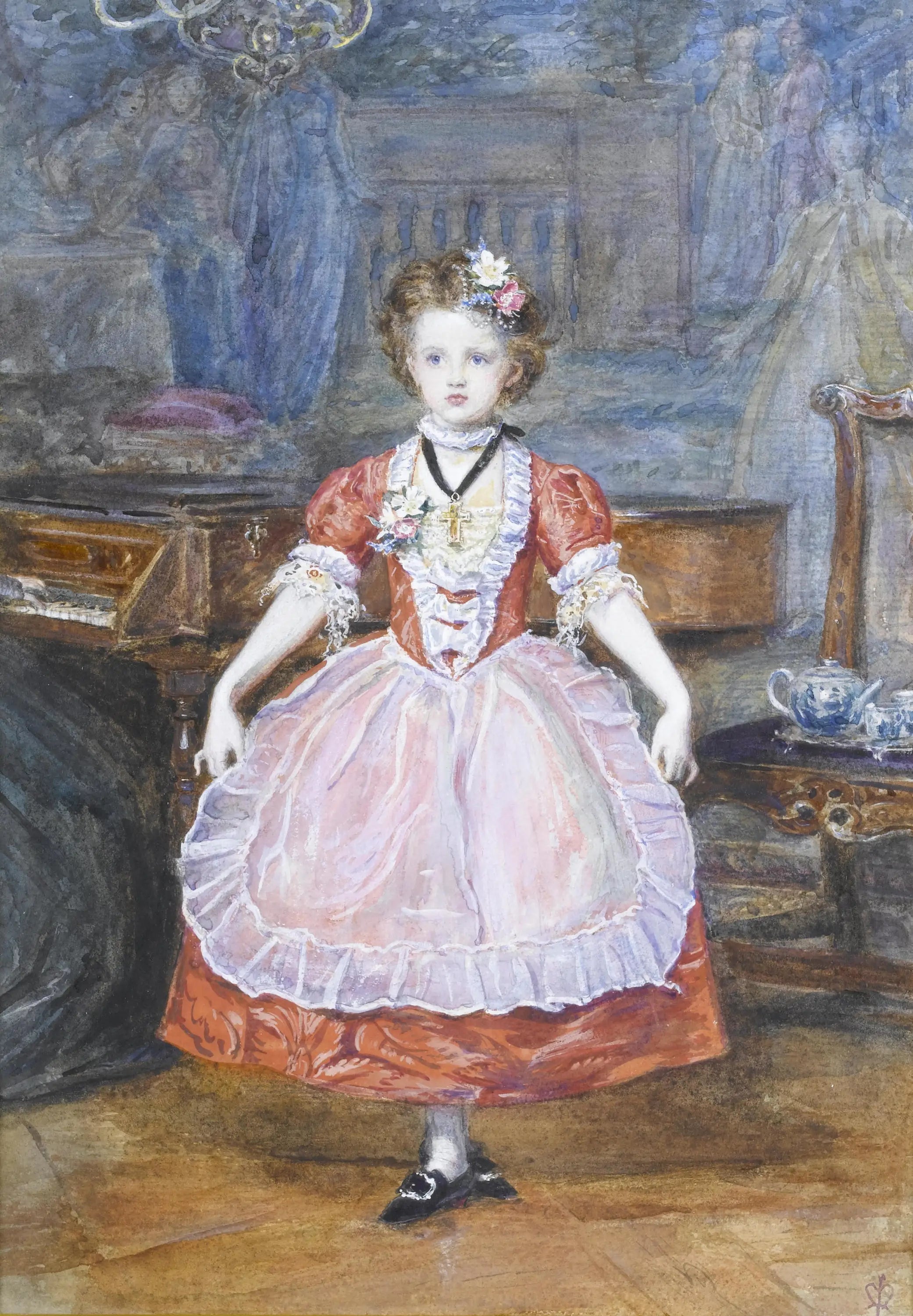 Le Menuet - John Everett Millais - Alpha Reproduction