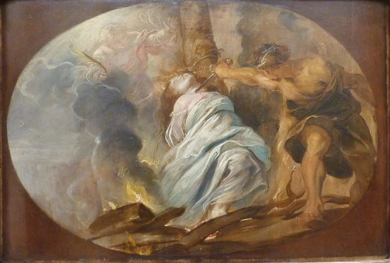 The Martyrdom of Saint Lucy - Peter Paul Rubens