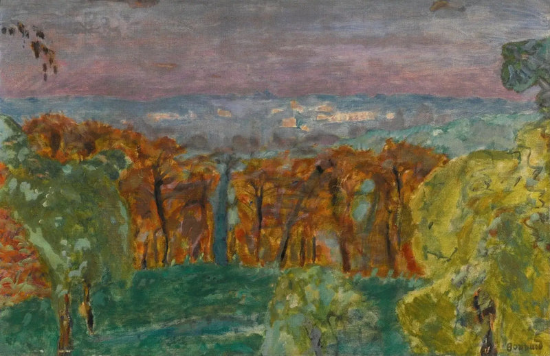 Wood in Autumn - Pierre Bonnard