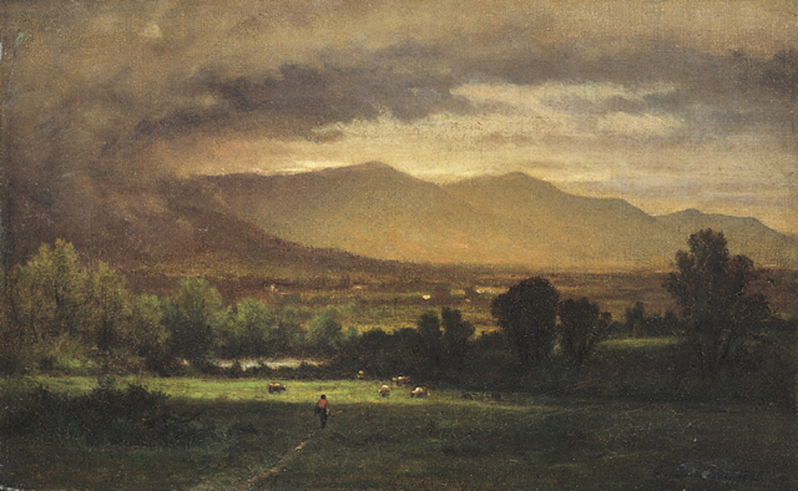 Vallée du Delaware (Brigham Young) - George Inness