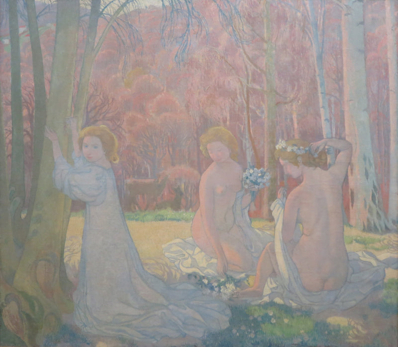 Figures dans un paysage printanier (Sacred Grove) - Maurice Denis