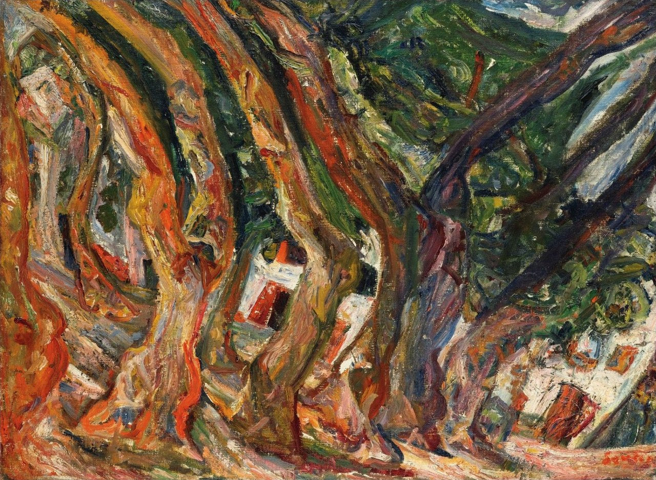 Les Platanes à Céret - Chaïm Soutine