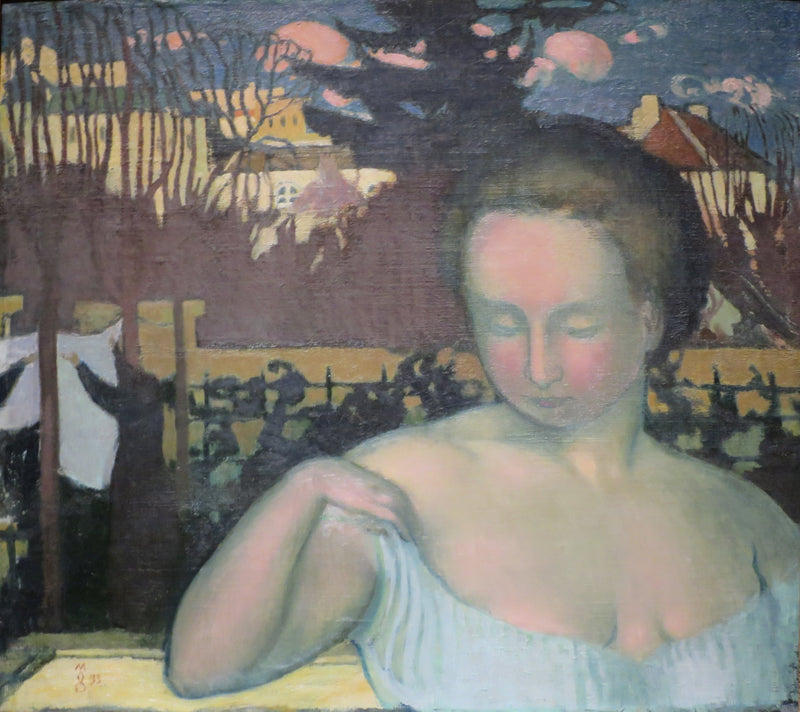 Portrait of Marthe Denis, the artist's wife - Maurice Denis