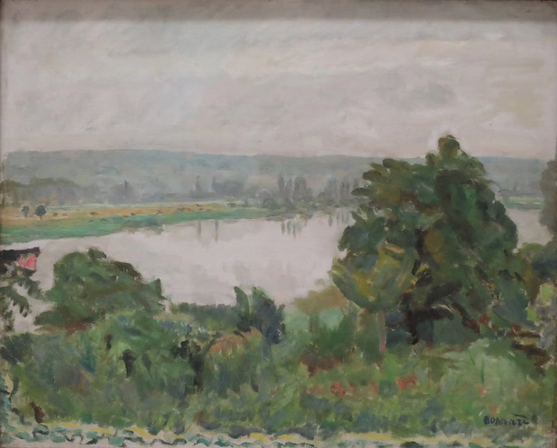 Seine near Vernon - Pierre Bonnard