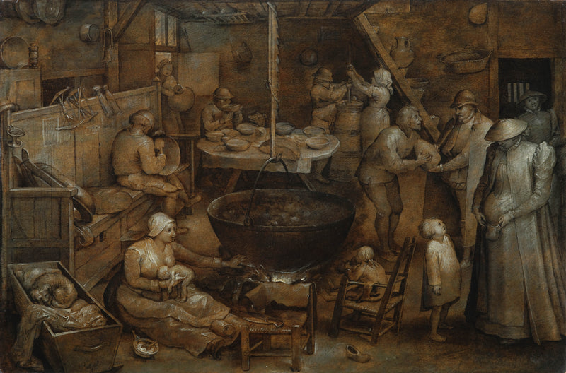 La visite chez le fermier locataire - Jan Brueghel l'Ancien
