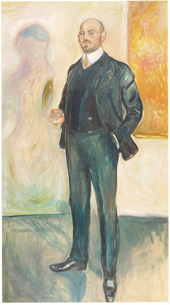 Reproduction du tableau « Walter Rathenau - Edvard Munch » par Alpha Reproduction en peinture à l’huile
