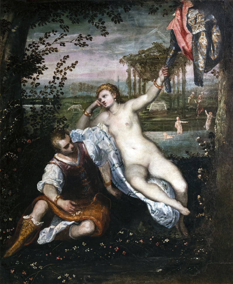 Renaud and Armide - Jacopo Tintoretto