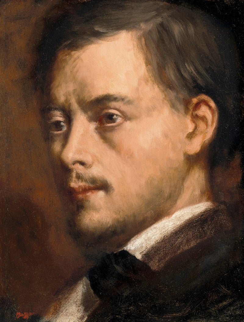 Head of a Man - Edgar Degas