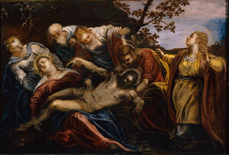 Lamentation on the Dead Christ - Jacopo Tintoretto