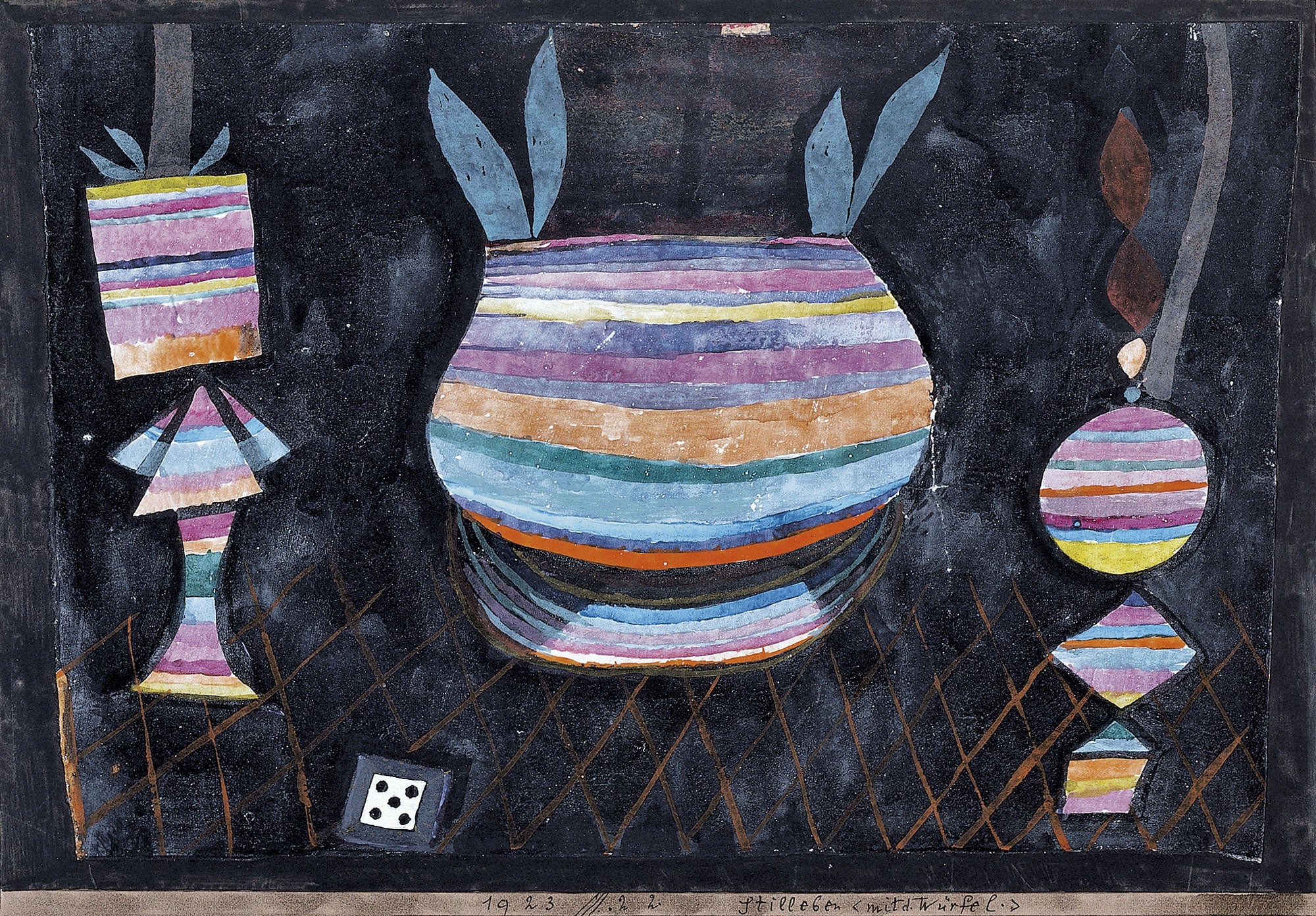 Still Life with Dice - Paul Klee