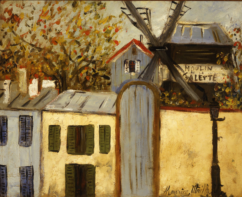 Moulin de la Galette (1906) - Maurice Utrillo