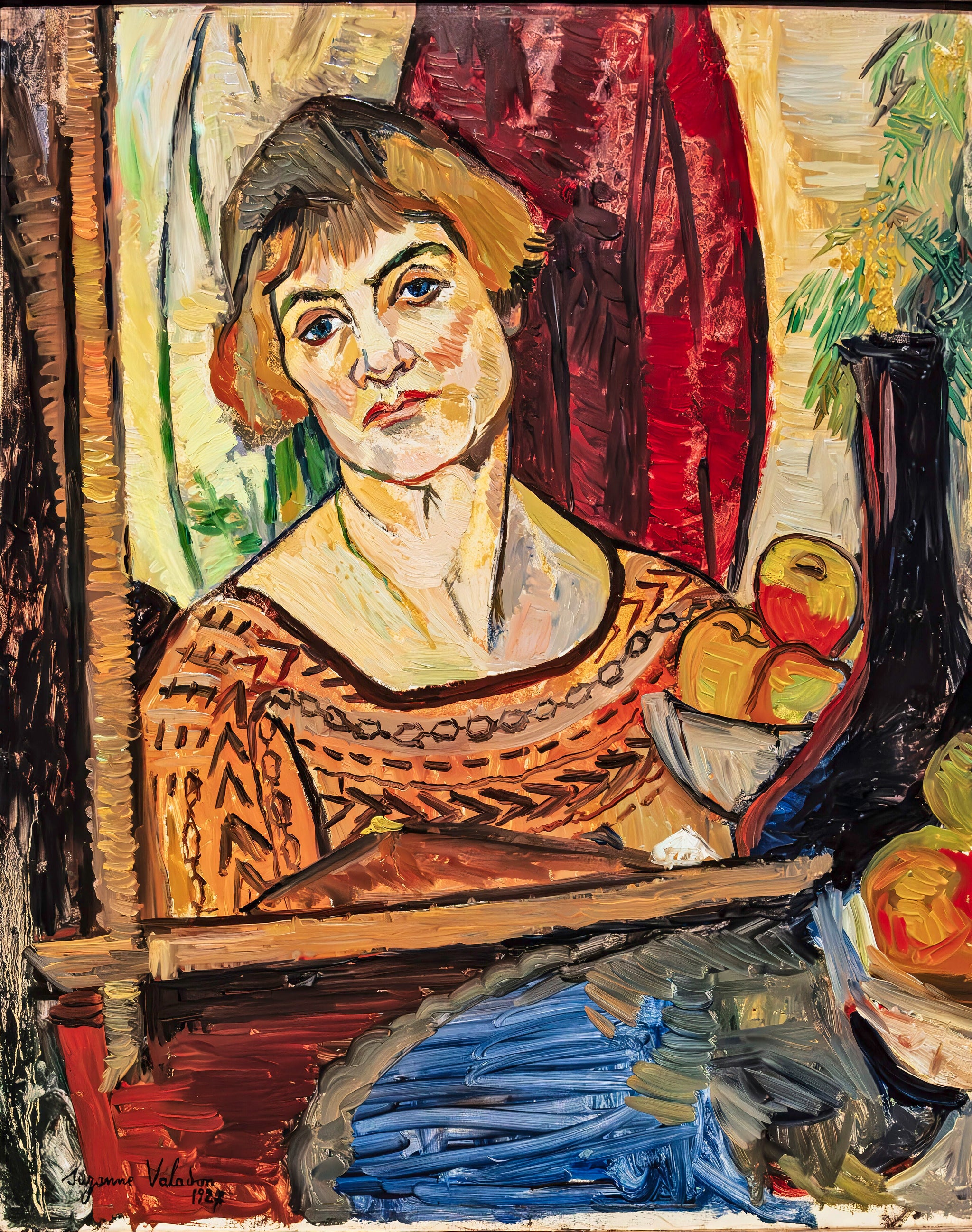 Autoportrait au miroir - Suzanne Valadon