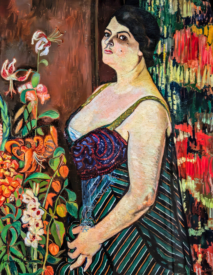 Portrait de Mauricia Coquiot - Suzanne Valadon