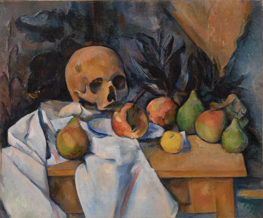 Still Life with Skull - Paul Cézanne