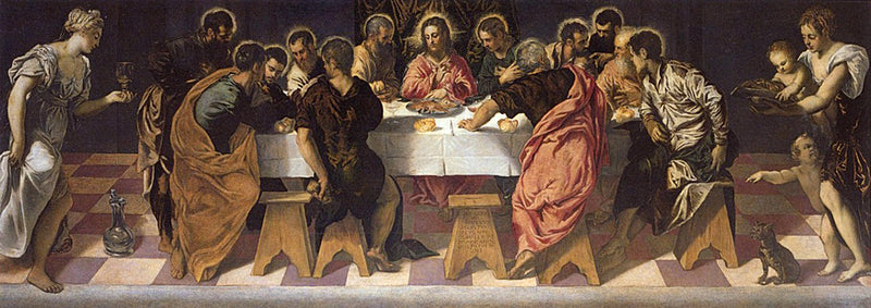 The Last Supper - Jacopo Tintoretto