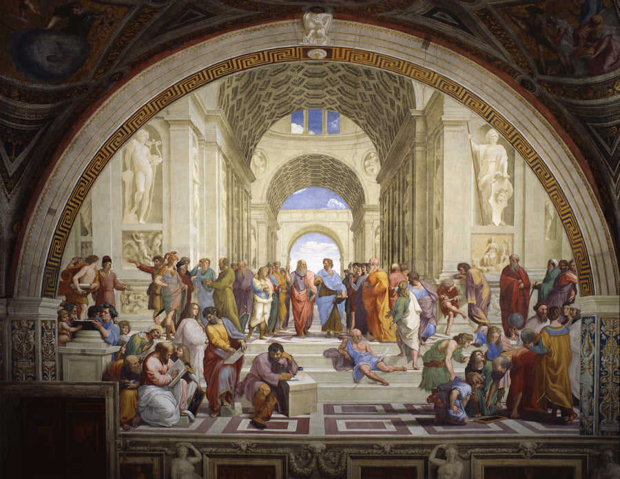 Saint Paul Preaching in Athens - Raphael Sanzio