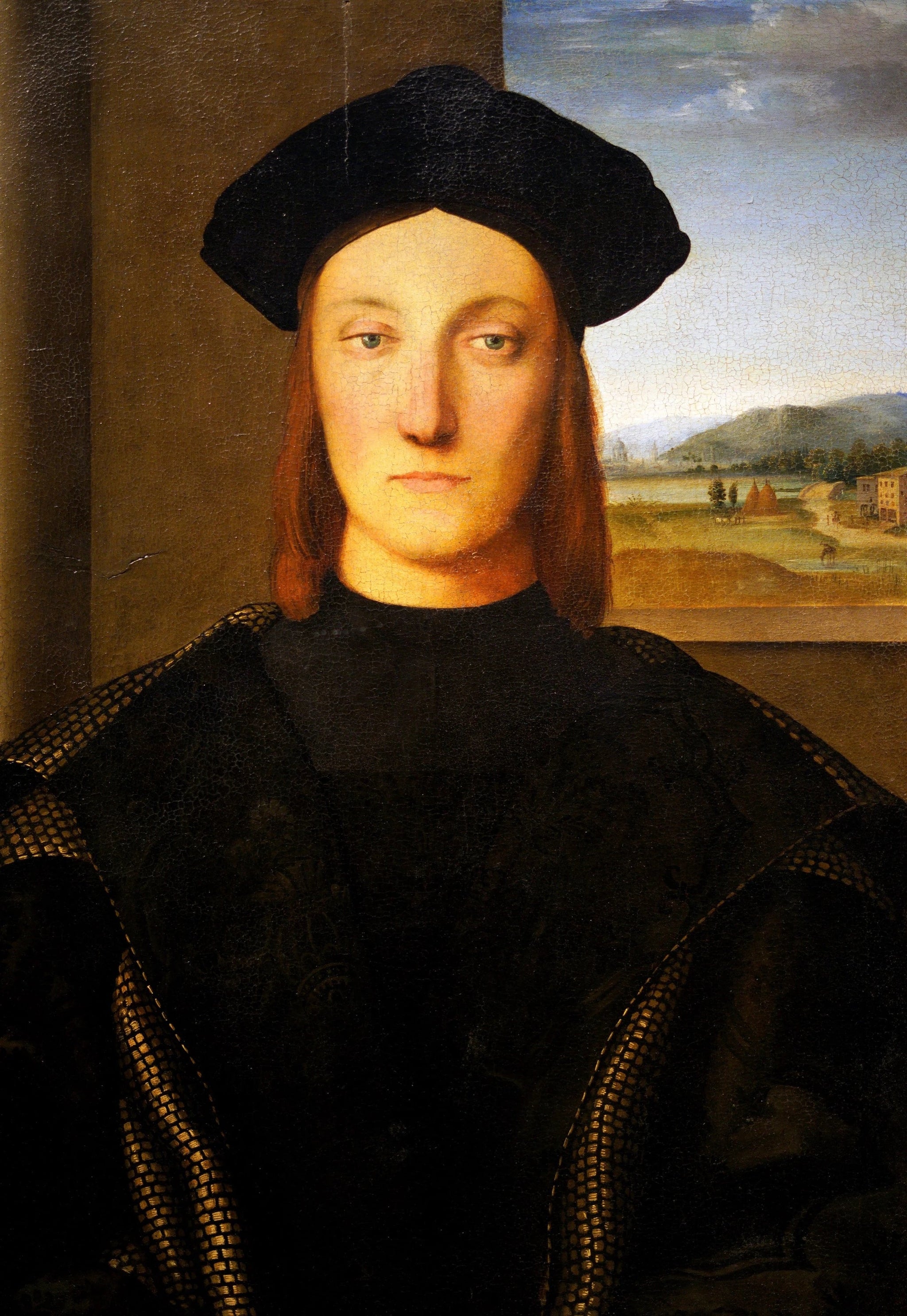 Portrait de Guidobaldo Ier de Montefeltro - Raphaël Sanzio - Réproduction huile sur toile