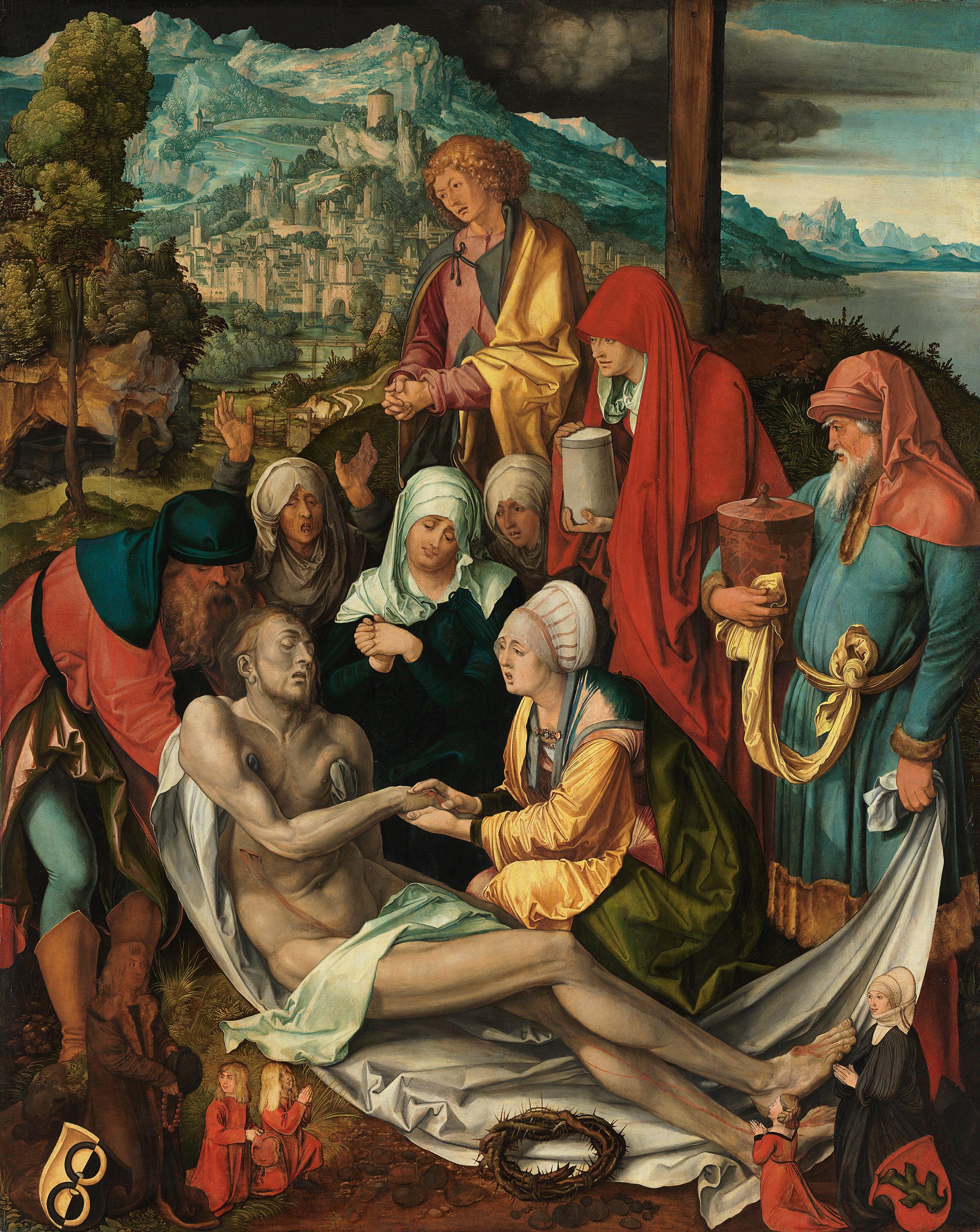 Lamentation of Christ - Albrecht Dürer