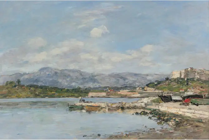 ANTIBES, THE FORT CARRÉ - Eugène Boudin