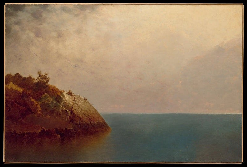 A Misty Sky - John Frederick Kensett