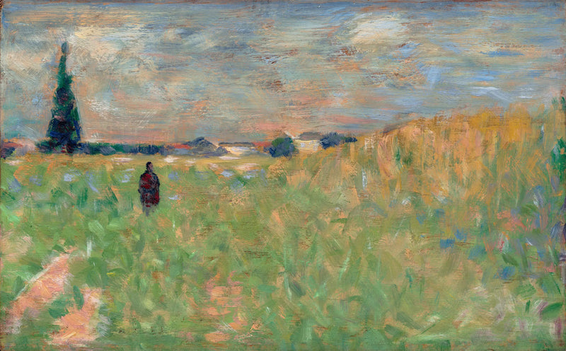 A Summer Landscape - Georges Seurat