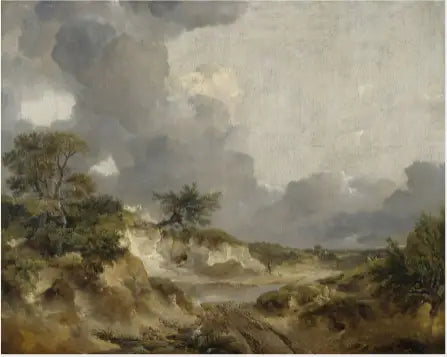 A View in Suffolk - Thomas Gainsborough
