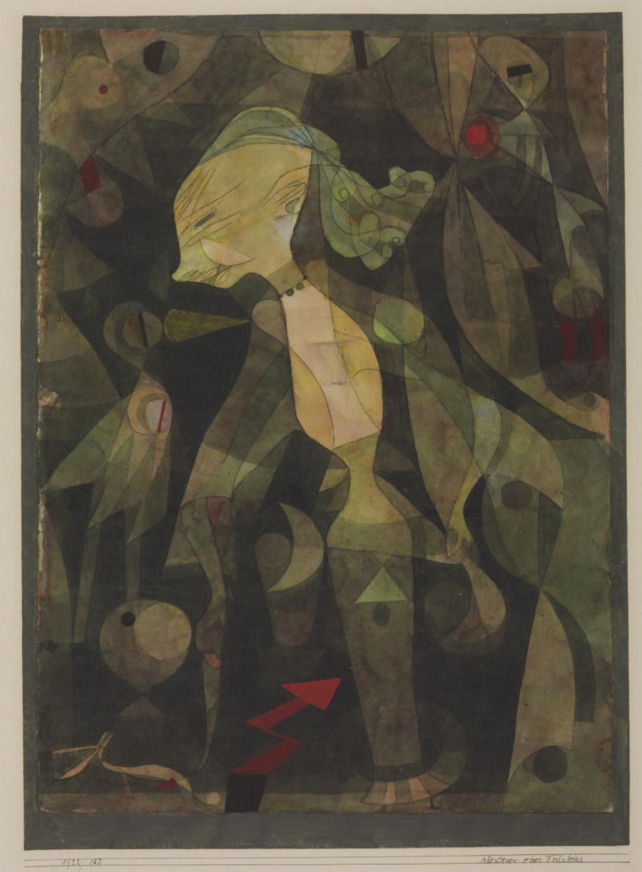A Young Lady's Adventure - Paul Klee