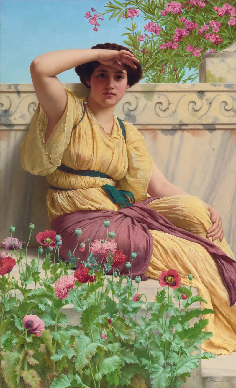A Romantic Date - John William Godward
