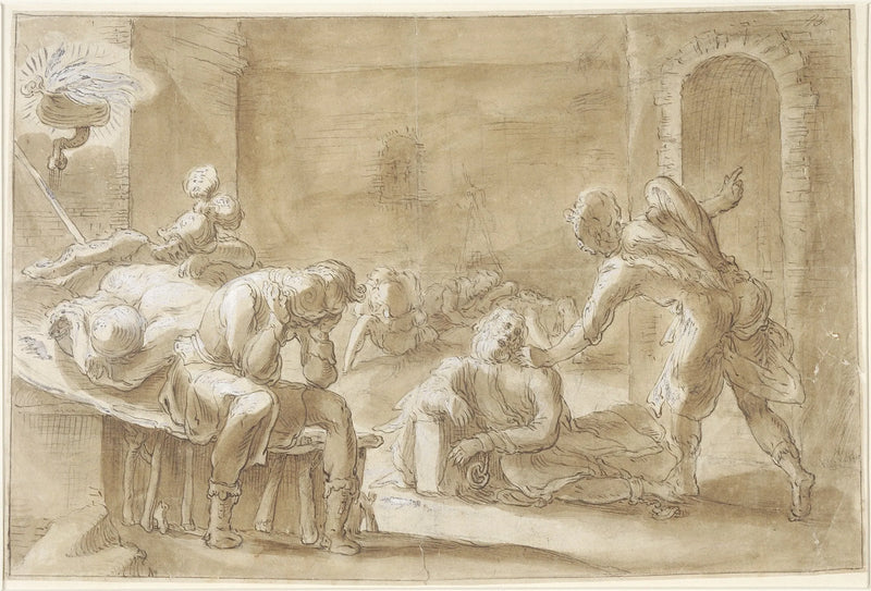 Libération de saint Pierre de prison - Abraham Bloemaert