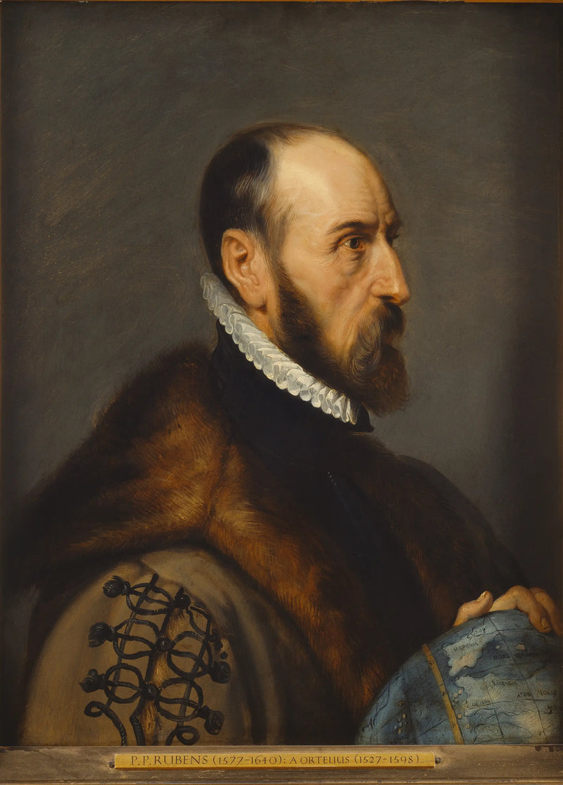 Portrait of Abraham Ortelius - Peter Paul Rubens