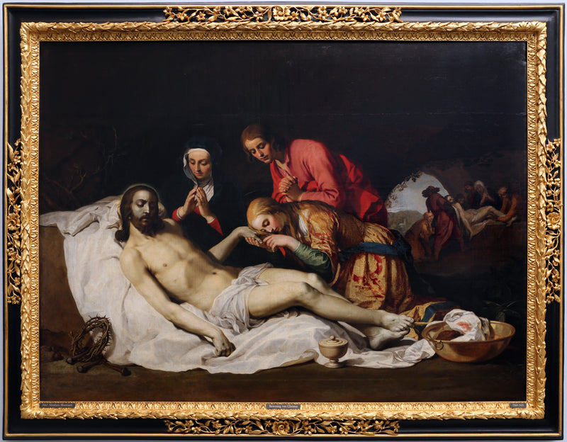 La lamentation sur le corps du Christ mort - Abraham Bloemaert