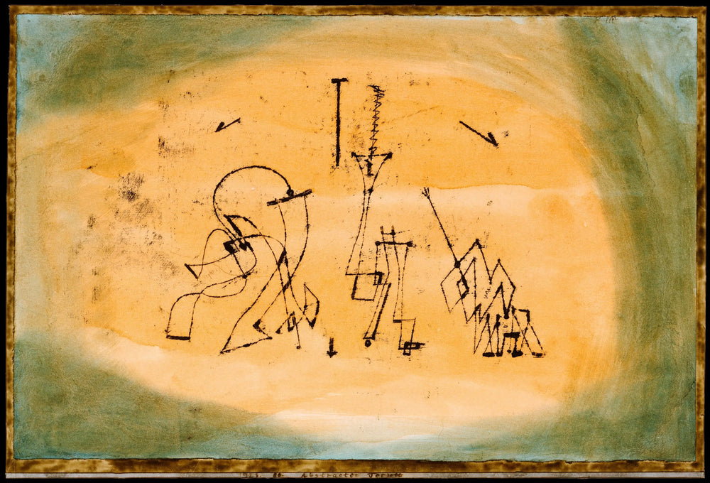 Trio abstrait - Paul Klee - Alpha Reproduction