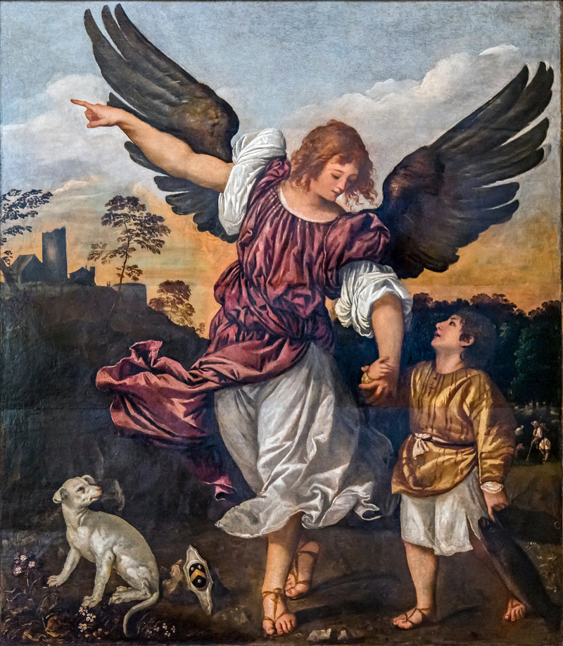The Archangel Raphael and Tobi - Titian