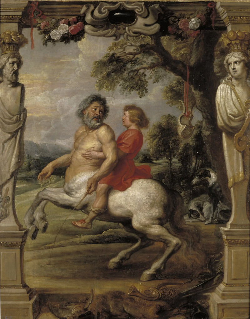 The Education of Achilles - Peter Paul Rubens