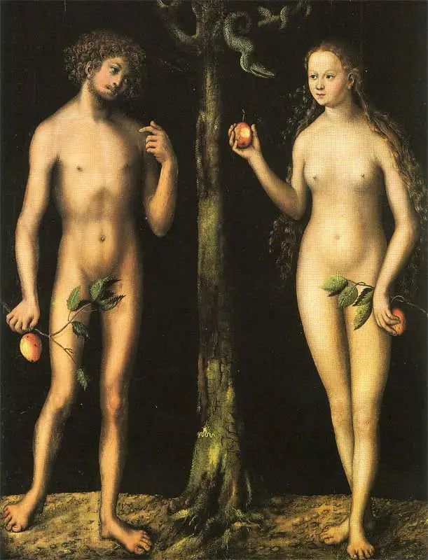 Adam and Eve - Lucas Cranach the Elder