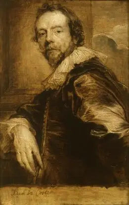 portrait en grisaille par Anthony Van Dyck - Antoine van Dyck - Alpha Reproduction