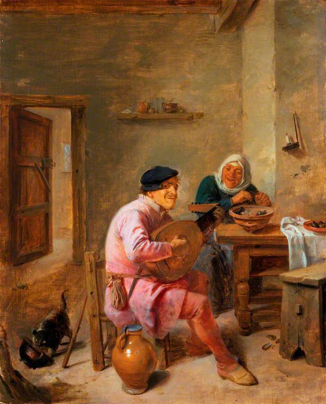 Le joueur de luth - Adriaen Brouwer