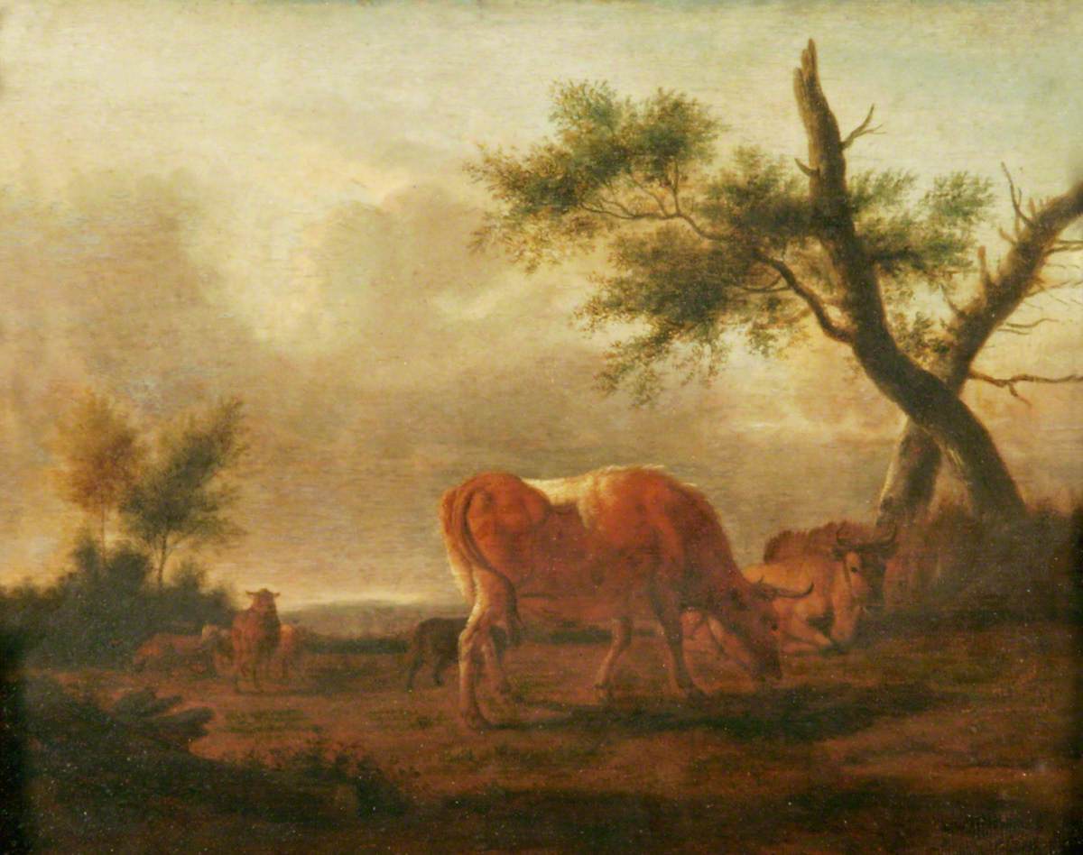 Paysage avec du bétail - Adriaen van de Velde
