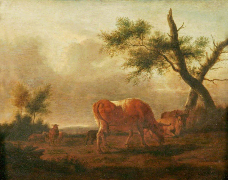 Paysage avec du bétail - Adriaen van de Velde